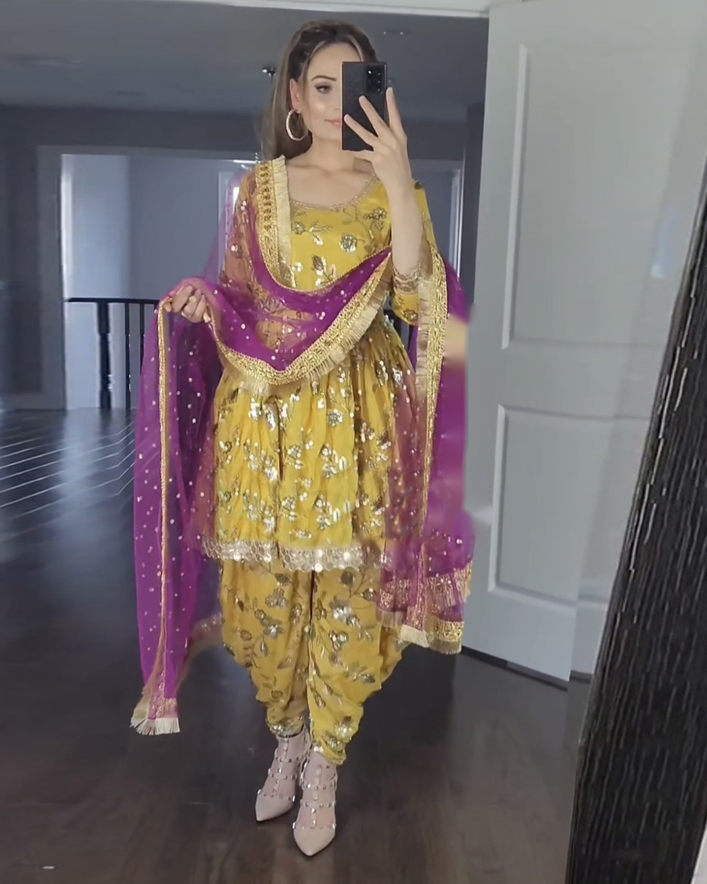 Women Punjabi Suit Indian Ethnic Cloths Readymade Custom Stitched Salwar  Kameez Patiala Suits Dupatta Pakistani Dresses Simple Wedding Dress - Etsy  Israel